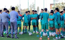 Stage des U15 en stage de préparation au Complexe Mohammed VI de football