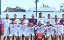 CAN de beach soccer: Le Maroc à un match de la Coupe du monde