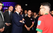 Le Président français échange à Rabat avec de jeunes talents marocains de jeux vidéo et de l'E-sport