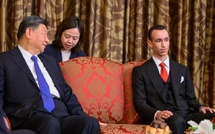 SAR le Prince Héritier Moulay El Hassan  reçoit à Casablanca le Président chinois SEM. Xi Jinping