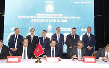 Signature d'un protocole d'accord pour la réalisation du port sec Agadir Atlantic Hub