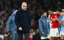 "Ça arrive, c'est du football", dit Guardiola, lourdement battu à Arsenal 