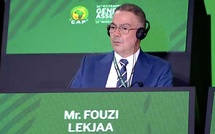 AGE de la CAF/ Fouzi Lekjaa : Le vote consacre la forte présence du Maroc en Afrique